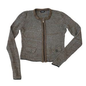 Taifun Zip Sweater Cardigan